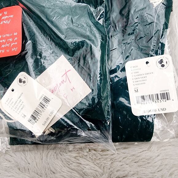 NEW Free People Hatch Maternity Green Sports Bra Legging Two Piece Matching Set - Picture 9 of 11